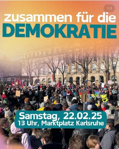 20250221 demo in karlsruhe